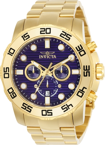 Invicta Pro Diver 22699 - Orologio Uomo Quarzo 48mm Acciaio Quadrante Blu - 10 ATM