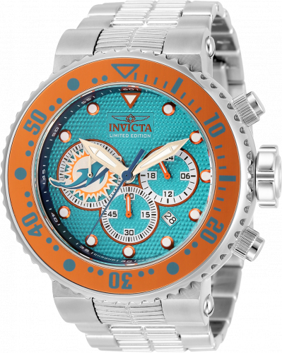 Invicta Women's NFL Carolina Panthers Quartz Strap Watch (33096) 