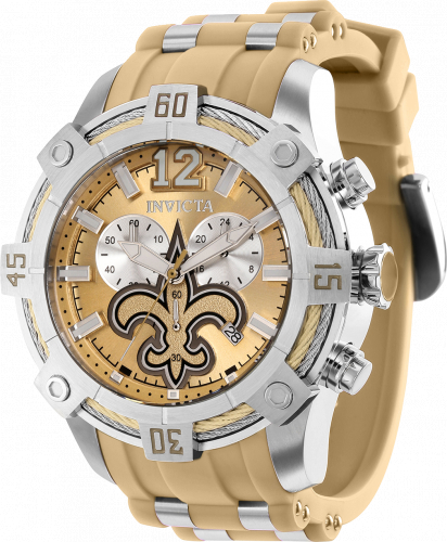 Invicta NFL - New Orleans Saints 35871 Men's Quartz Watch - 52mm