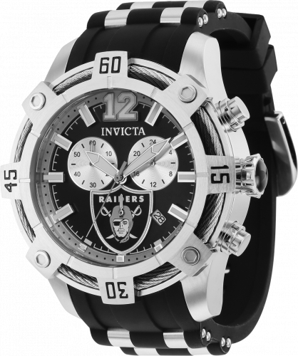 Invicta NFL New Orleans Saints Ivory Dial Men's Watch 35800