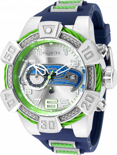 Invicta NFL New York Jets Men's Watch - 52mm, Steel, Green (41918)