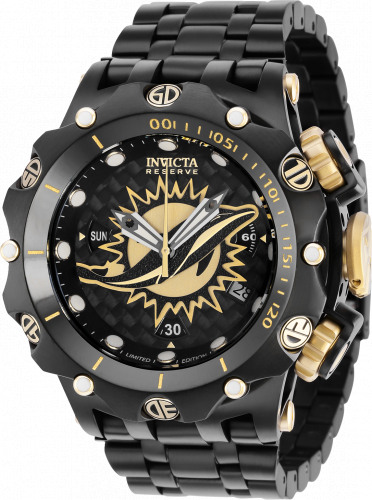 Invicta NFL San Francisco 49ers Black Dial Men's Watch 36179 886678441679 -  Watches, NFL - Jomashop