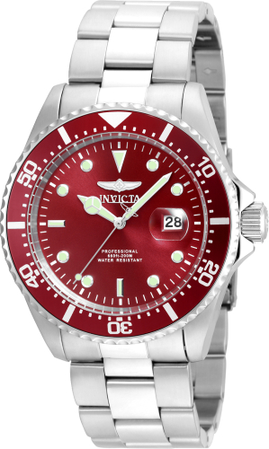 Invicta Men's Pro Diver Quartz Watch with Stainless Steel Strap