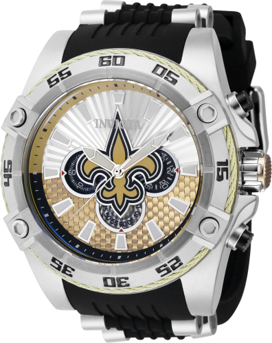 Invicta NFL - New Orleans Saints 35871 Men's Quartz Watch - 52mm