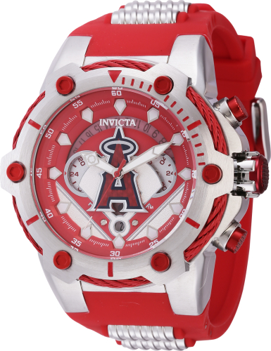 Invicta Men MLB St. Louis Cardinals Red Dial Automatic 42mm Bracelet Watch  42997