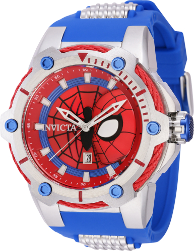 未使用 限定品】INVICTA MARVEL SPIDER MAN ブルー文字盤 インビクタ スパイダーマン レア |  www.polyfilm.com.ar - アナログ（クォーツ式）