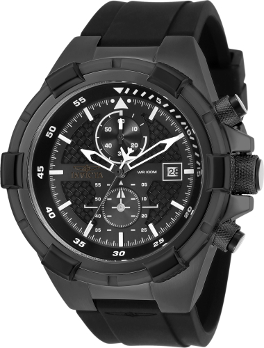 New Invicta deals Aviator Chronograph Black Dial Men's Watch 28100