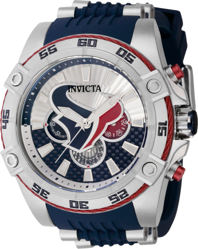 Invicta NFL Denver Broncos Men's Watch - 52mm, Steel, Blue (41890)