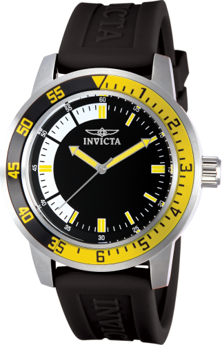 Invicta men's 12847 specialty stainless steel watch with blue band sale