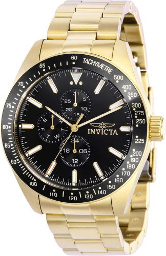 Invicta men’s aviator 38417 Two-tone gold heavy duty new shops watch