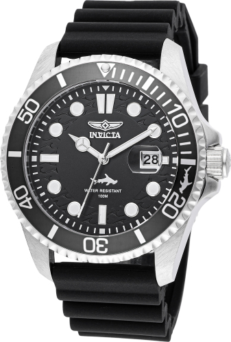 Invicta Pro Diver 52mm (large size) Men's Dark Grey Polyurethane on sale Watch 23737