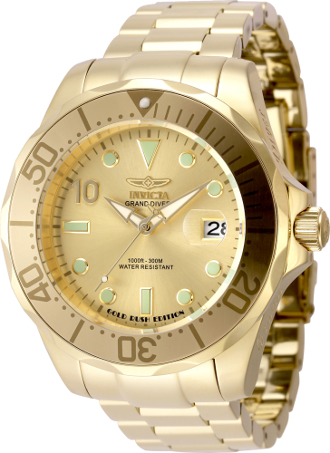 Invicta Grand Diver XXL 60mm Automatic Silicone Strap Watch