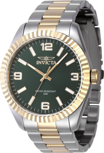 INVICTA ゴールド アナログクォーツ腕時計と付属品付 INVICTA（腕時計(アナログ) ・ ゴールド/金色系）のフリマ