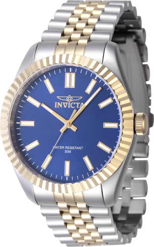Invicta Men's Watch Specialty Black Dial Two Tone Steel