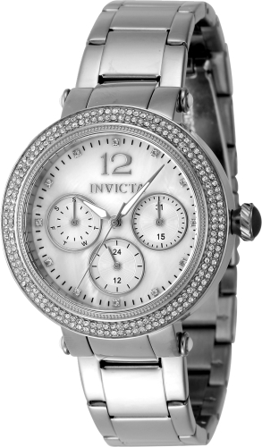 Invicta 27185 Bolt Speedway Ladies Chronograph Blue Dial Silver Watch - 40mm Fossil silver speedway - Gem main image 3
