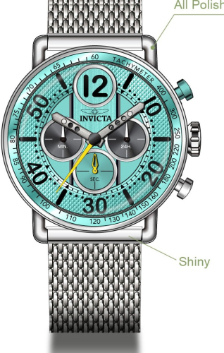 インビクタMen 's ' Speedway ' QuartzステンレススチールCasual Watch , Color Invicta Men ＆apos;s 20074syb Speedwayアナログ表示Swissクオーツ