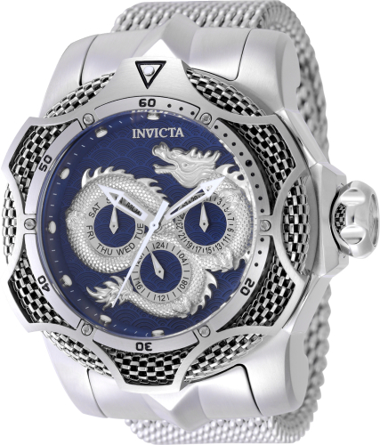 『HAMI VEN BLACK×SILVER』 Venom model 49189 | InvictaWatch.com
