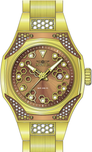 Invicta Gladiator 43105 perla Orologio Uomo Automatico - 58mm - Negozio