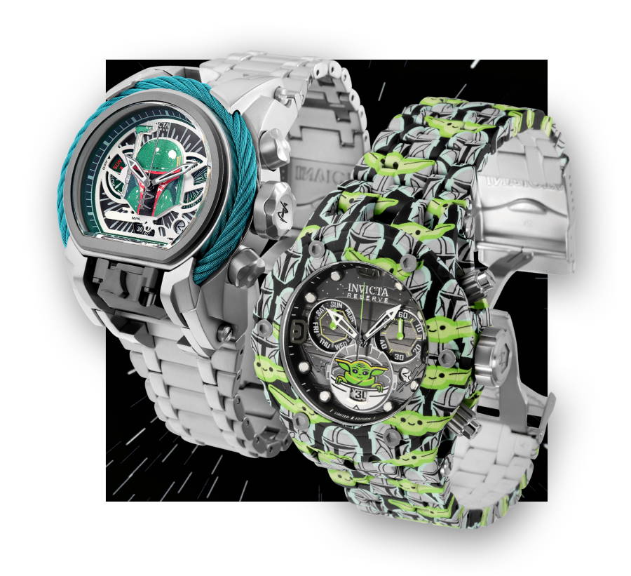 Invicta Star Wars Millennium Falcon Automatic Black Dial Men's Watch ...