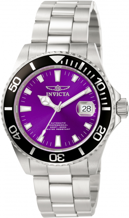Invicta Pro Diver Watch in Purple for Men