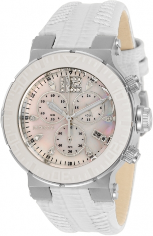 Invicta Reserve deals Ocean Reef Quartz Watch in Steel/White