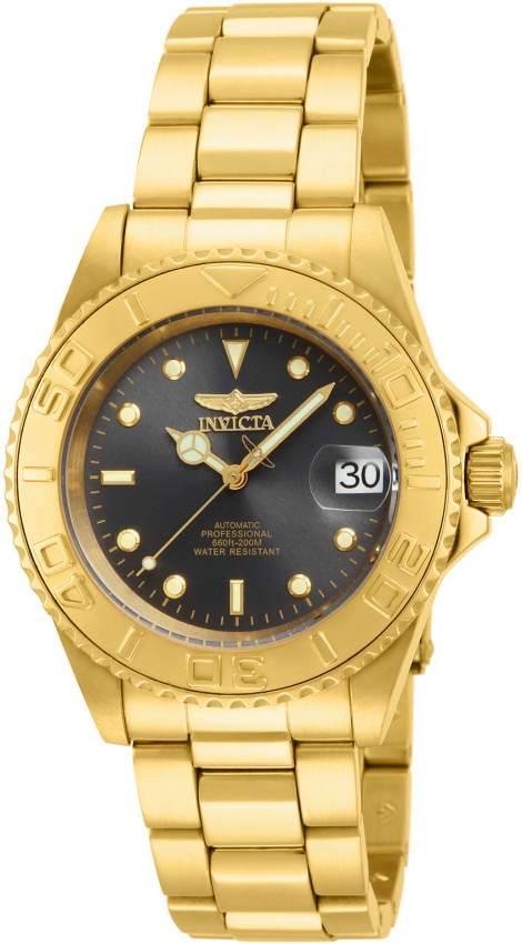 Invicta grand outlet diver automatic gold