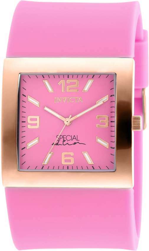 Pink invicta clearance watch