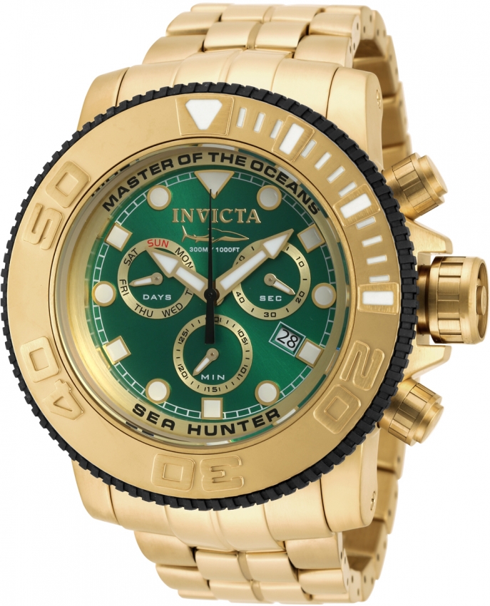 Invicta sea hunter on sale gold