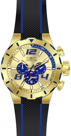 NEW INVICTA S1 Rally Men's CHRONOGRAPH Blue Dial Quartz