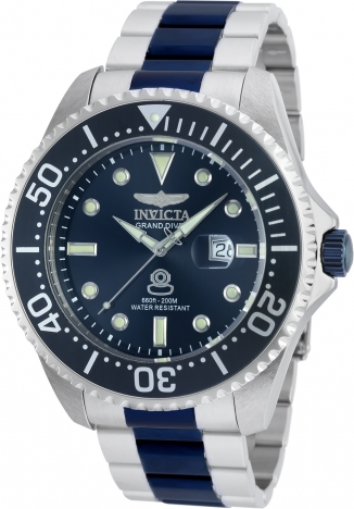 Invicta Pro Diver Men's Automatic SS & Blue Dial 18160