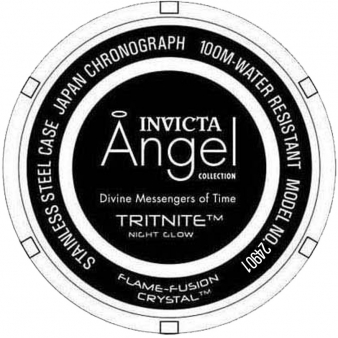 Reloj Para Mujer Invicta Angel 24901 Oro Blanco Invicta
