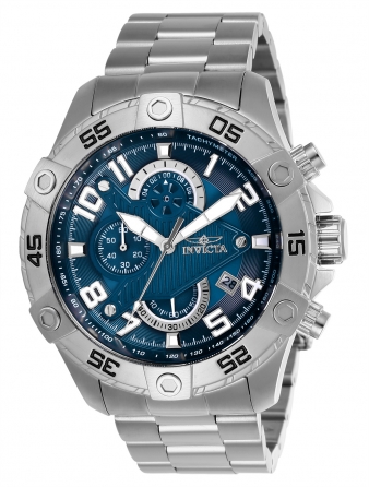 Invicta s1 rally chronograph blue sales dial men's watch