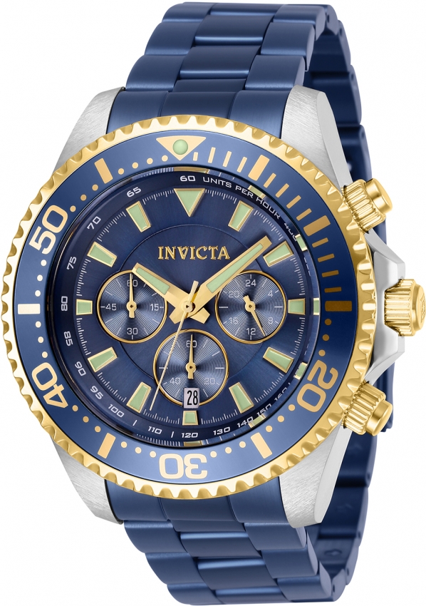 Invicta Men's 52mm BOLT VIPER Chronograph PURPLE DIAL Purple