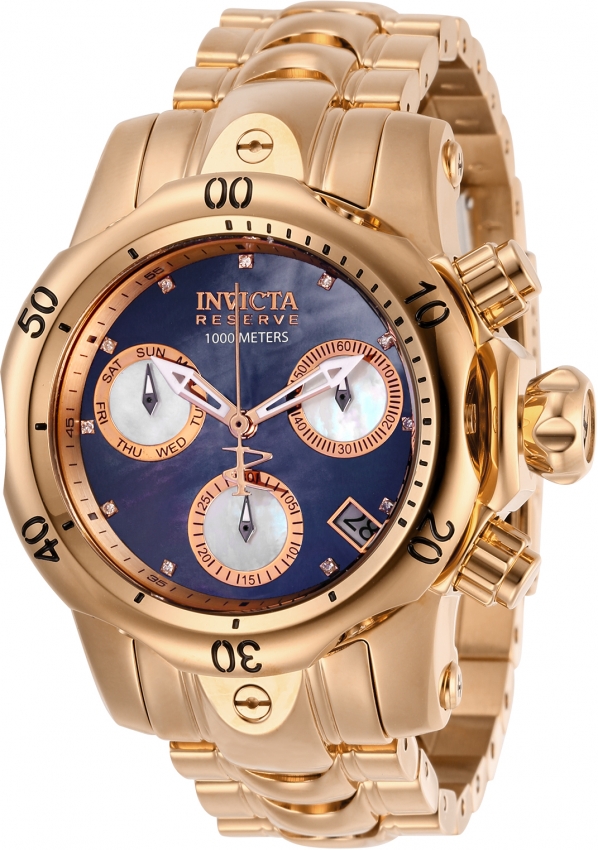 Invicta reserve venom rose on sale gold