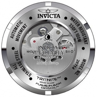 Invicta Men's 28714 Specialty Casino Crystal Automatic 3 Hand Watch