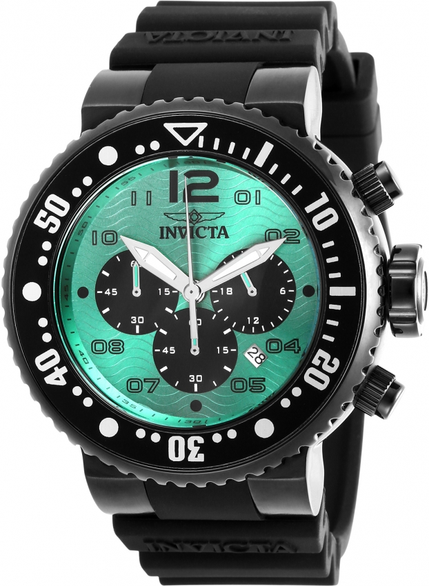 NEW Invicta Men GRAND Pro Diver OCEAN VOYAGE Charcoal Dial Chrono