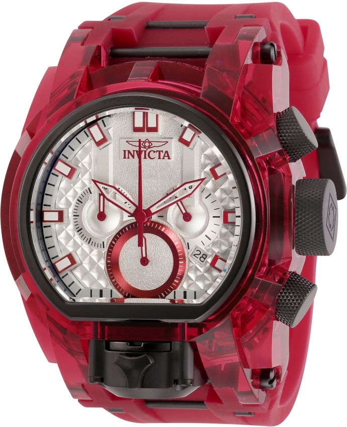 Invicta nfl men's 52mm bolt zeus quartz chronograph hotsell silicone strap watch