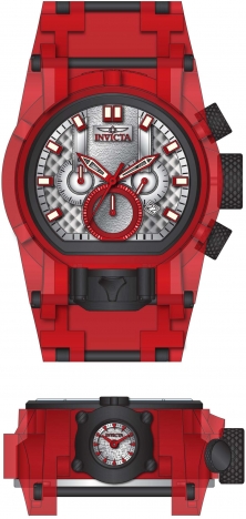 Invicta Bolt Bolt Zeus Magnum Men's Watch - 52mm, Black, Red top (29996)