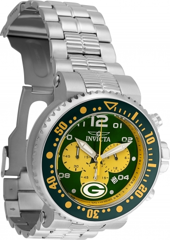 Invicta Nfl Green Bay Packers Quartz Watch for Men