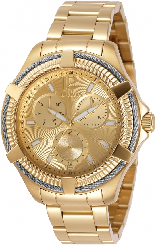 Invicta Women's 29293 Bolt Ocean Voyage outlet Gold Stainless Steel Watch