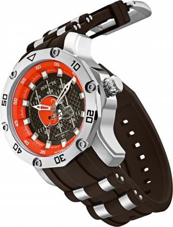 Invicta NFL Cleveland Browns Quartz Red Dial Men's Watch 42075 886678561223  - Watches, NFL - Jomashop