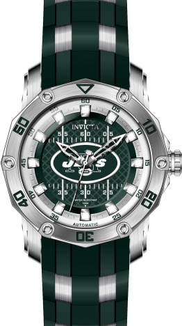 Invicta NFL New York Jets Men's Watch - 53mm, Steel, Green (42813)