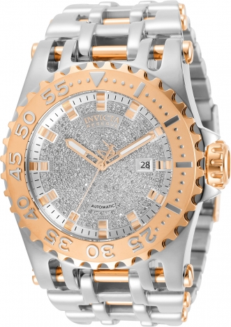 invicta reserve rose gold watch