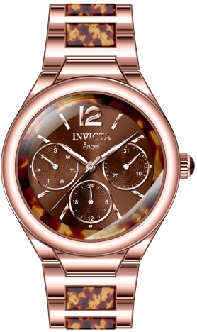 Invicta Women\'s 32064 Angel Lady Quartz 0 Brown And Gold Dial Watch-Need battery Amazon.com: Invicta Women main image 4