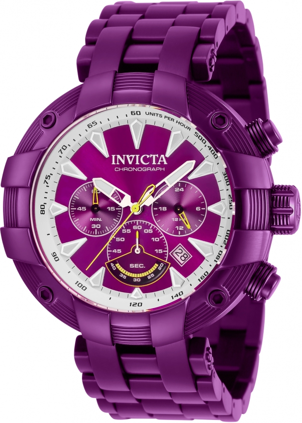 LM7 画集invicta /LAVENDER QUARTZ Invicta Men's 51mm Artist SKULL Case Automatic Skeletonized