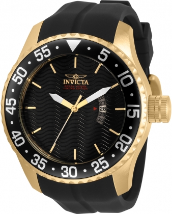 Invicta Men's 27660 Pro Diver Quartz 3 Hand Blue White Red Yellow Ocean Blue Dial Watch Invicta Men\u0027s 27660 Pro Diver Quartz 3 Hand Blue, White, Red