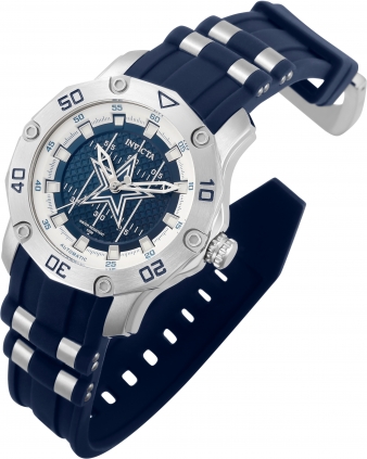 Invicta NFL Dallas Cowboys Chronograph Quartz Crystal Blue Dial Ladies Watch  42742 886678567805 - Watches, NFL - Jomashop