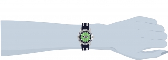 Seattle Seahawks Time! NFL Stainless Steel Ana-Digi Watch