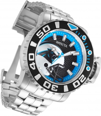 Invicta NFL Carolina Panthers Chronograph Quartz Mens Watch 33065