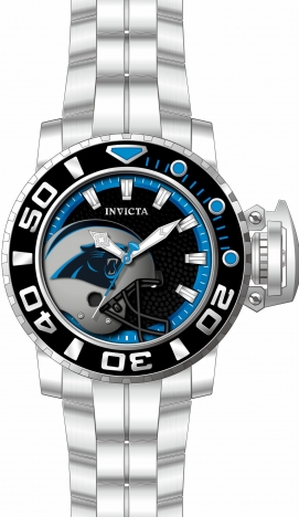 Invicta NFL Carolina Panthers Chronograph Quartz Mens Watch 33065